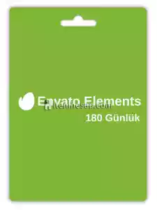 Envato Elements 180 günlük