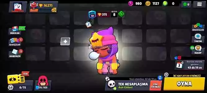 Brawl Stars 16K Hesap