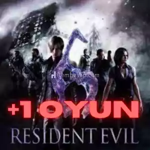 Resident Evil 6+5+4 Tek Steam Hesabı+Garanti