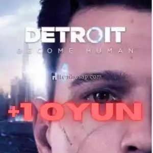 Detroit Become Human+Super People 2+Garanti+TEK HESAPTA