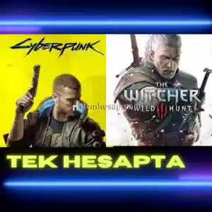 CYBERPUNK 2077+THE WİTCHER 3 TEK HESAPTA