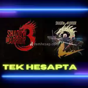 SHADOW WARRİOR SERİSİ +TEK HESAPTA