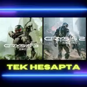 CRYSİS 3 REMASTERED+CRYSİS 2 REMASTERED TEK HESAPTA