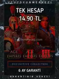 Age of Empires Serisi (1,2,3) Definitive Edition