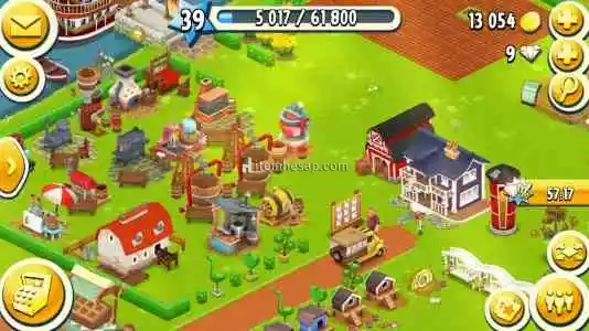 Hayday 30 Levellik Hesap