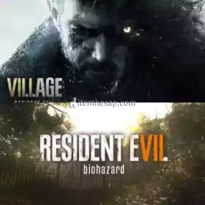 Resident Evil Village +Resident Evil 7 Tek Hesapta