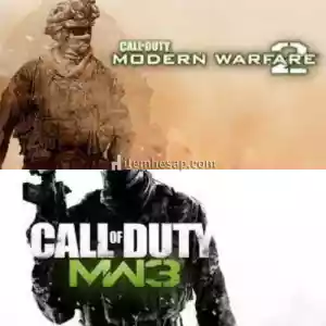 Call of Duty MW 2 + Call of Duty MW 3 TEK HESAPTA