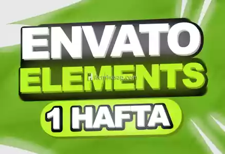 Envato Elements Premium 1 Haftalık