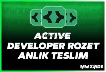 Active Developer Rozeti | Kendi Hesabınıza