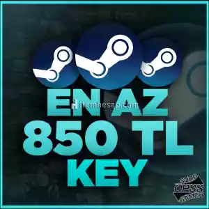 En Az 850 TL Steam Oyun Key