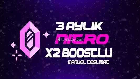 Discord 3 Aylık X2 Boost