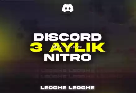 3 Aylık 2 Boostlu Discord Nitro