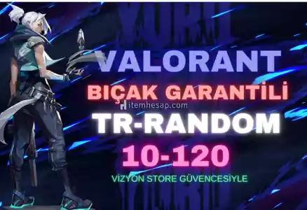 Valorant 10 120 Tr Random Hesaplarr