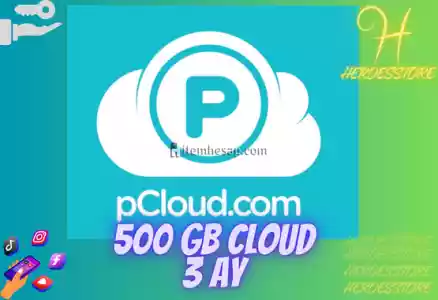 Pcloud 500 Gb Bulut Depolama 3 Ay Lisans