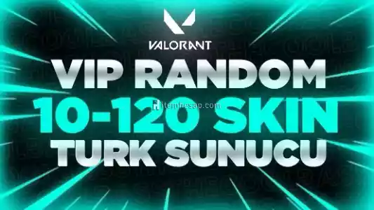 Valorant 40/120 (Vip) Random Hesaplar