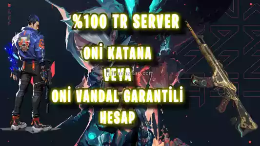 Onı Katana Ve Ya Onı Vandal Garantı Valorant Random Hesap