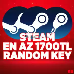 En Az 1700 TL Steam Random Key + Garanti