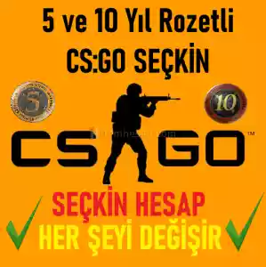 5 Ve 10 Yıl Rozetli Cs:go Seçkin İlk Mail