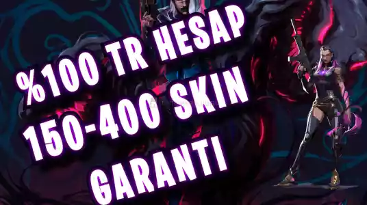 Valorant 150-400 Skin Garanti Random Hesap