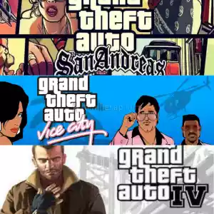 Gta 4 + Gta San Andreas + Gta Vice City