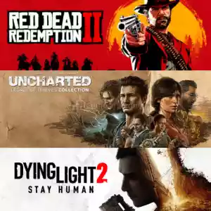 Red Dead Redemption 2 + Dying Light 2 + Uncharted