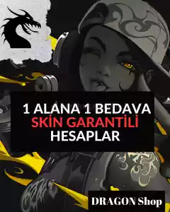 1 Alana 1 Bedava Skin Garantili Valorant Hesapları