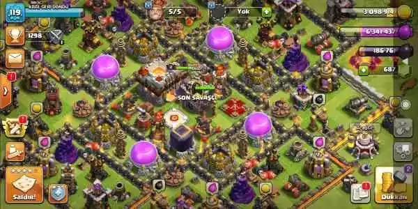 Clash Of Clans Satılık Hesap