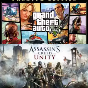 Assassins Creed Unity + GTA 5