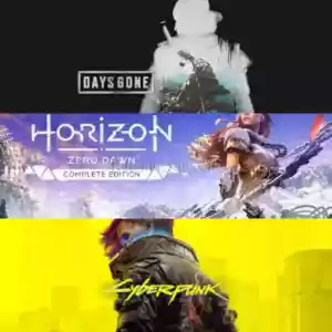 Days Gone + Cyberpunk 2077 + Horizon Zero Dawn