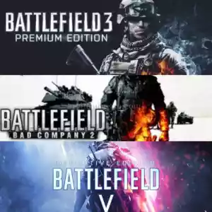 Battlefield 5 + Battlefield Bad Company 2 + Battlefield 3