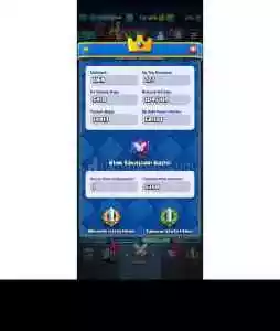 Coc+Clash Royale+Brawl Stars Hesabı Tek İdye Bagli