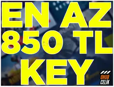 En Az 850 Tl Steam Random Key / Anlık