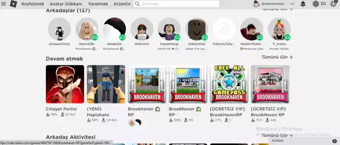 Roblox Hesap