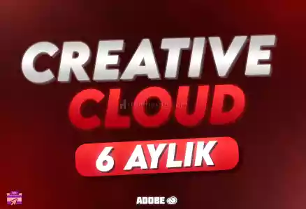 Adobe Creative Cloud 6 Aylık