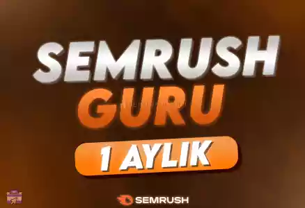 Semrush Guru 1 Aylık - Kişisel Hesap