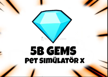 Pet Simulator X 5B Gem [Hızlı Teslim]