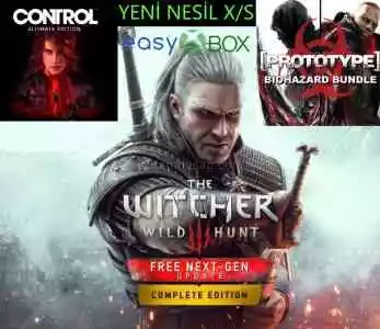 The Witcher 3 Yeni Nesil Sürüm X/S +Yanında 2 Oyun