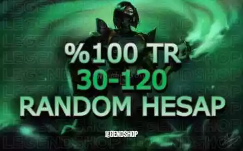 0Tr 30-120 Full Valorant Random Hesap