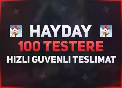 100 ADET TESTERE - 20K ALTIN HEDİYELİ