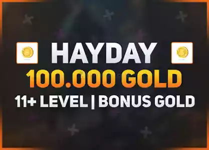 100000 GOLD - BONUS HEDİYELİ - 11+ LEVEL