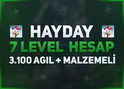 7 Level | 3100 Ağıl | İçinde Ağıl Malzemeli