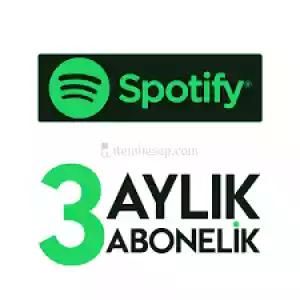 3 Aylık Spotify Premium Hesap