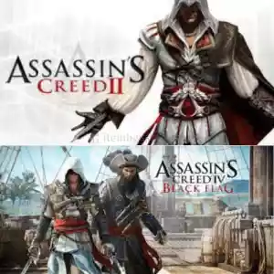 Assassins Creed 2 + Assassins Creed 4 Black Flag + Garanti