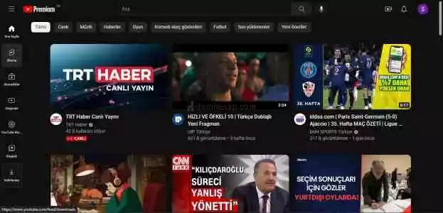 1 Aylık Youtube Premium+Müzik Premium