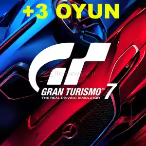 GRAN TURİSMO 7 +3 OYUN PS4/PS5 +GARANTİ