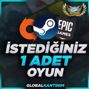 İstediğiniz 1 Oyun + Garanti + Hızlı Teslimat