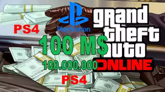 GTA 5 ONLİNE 100M MONEY BOOST / PS4