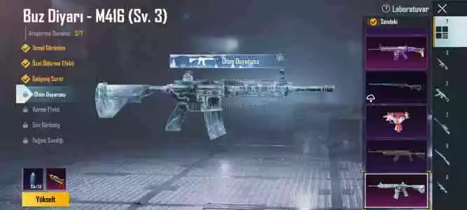 Bol Destansı Ve Yükseltilebilir Silah Sevenlere