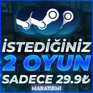 İstediğiniz 2 Oyun [Garanti + Sorunsuz]