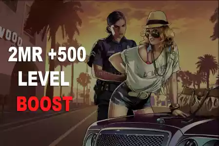 2 MİLYAR + 500 LEVEL BOOST GTA 5 ONLİNE